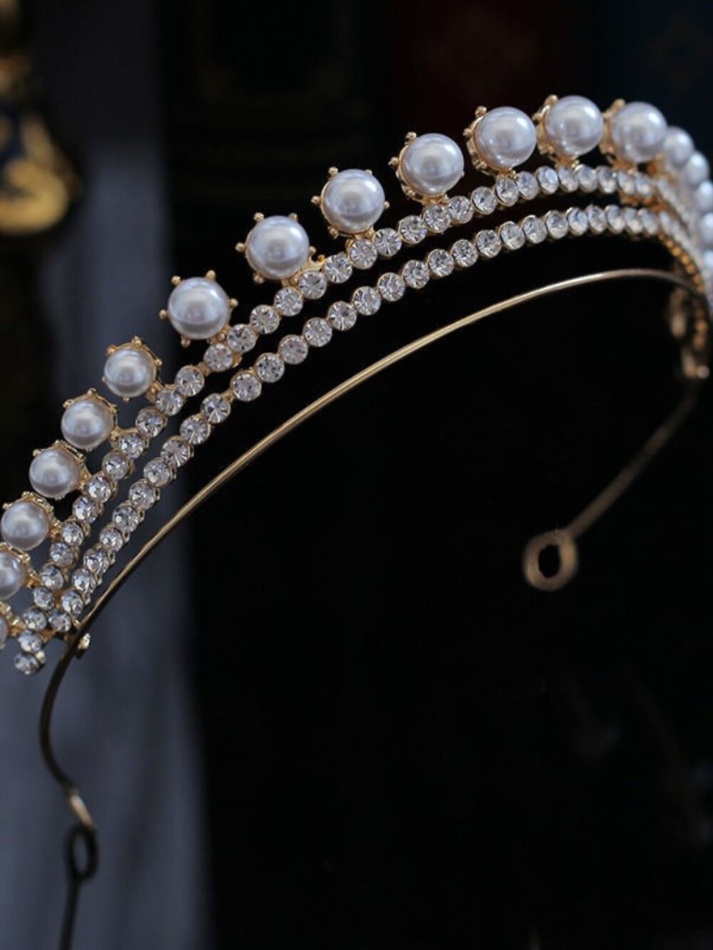 Birthday Crown Tiara Princess Crowns for Women Coronas Para Pastel Crystal Headb